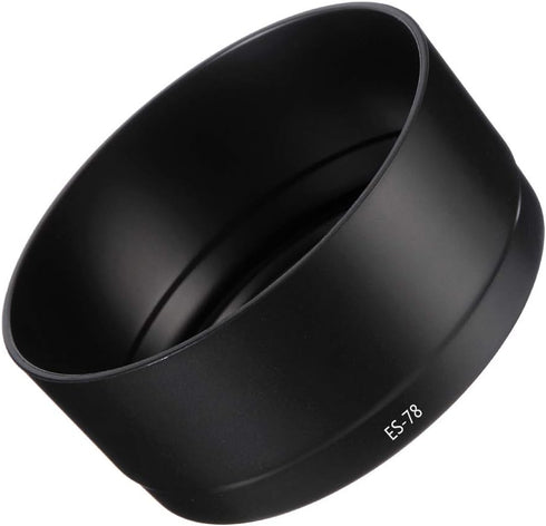 Bayonet Mount Lens Hood Shade Replacement for Canon ES-78 - Fits Canon EF 50mm f/1.2L USM Camera Lens