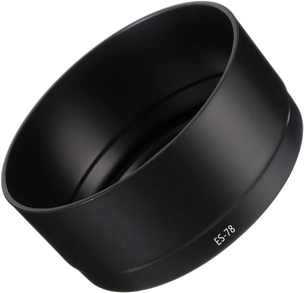 Bayonet Mount Lens Hood Shade Replacement for Canon ES-78 - Fits Canon EF 50mm f/1.2L USM Camera Lens