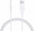 3ft Black USB to DC Power Charger Cable for Bed Geek Wand