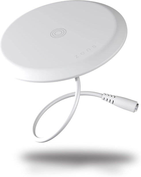 Zens Qi-Certified 15W Built-in Wireless Charger White (Ultra-Thin Design, Easy Installation, EU/UK/US Adapter)