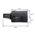 cablecc 10set DIY 4pin USB 2.0 Type C Female Socket Connector - SMT Type with PC Board, Housing & 3.0mm SR