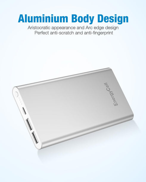 Pilot 4GS Portable Charger 12000mAh Fast Charging Power Bank Dual 3A Output Compatible with iPhone 14/13/12/11