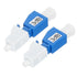 MECCANIXITY 3dB LC Fiber Attenuator - Pack of 2, LC/UPC SM Single Mode Fixed Fiber Optic Attenuator