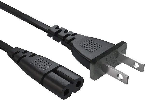 AC Power Cord Compatible with Apple TV 1st, 2nd, 3rd, 4th, 5th Generation (4K) - 10FT, UL Listed
