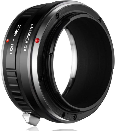 K&F Concept Lens Mount Adapter for Canon EF Mount Lens to Nikon Z6 Z7 Camera
