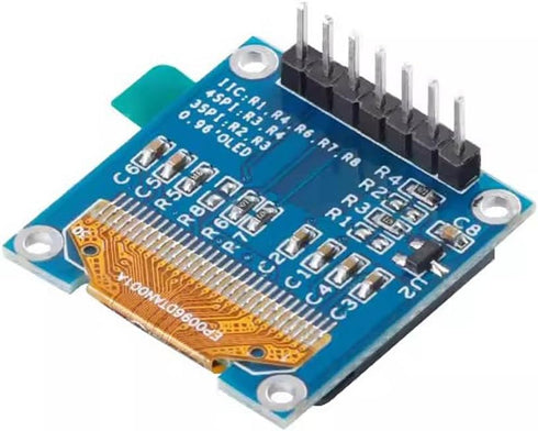 RAKSTORE 0.96 Inch 0.96" 128X64 I2C 12864 (7Pin) OLED Screen Display Module IIC Serial Display Module