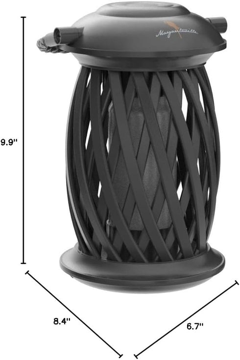 Margaritaville Tiki Torch - Waterproof Bluetooth Speaker with Flickering LED Lights, Perfect for Travel and Parties