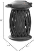 Margaritaville Tiki Torch - Waterproof Bluetooth Speaker with Flickering LED Lights, Perfect for Travel and Parties