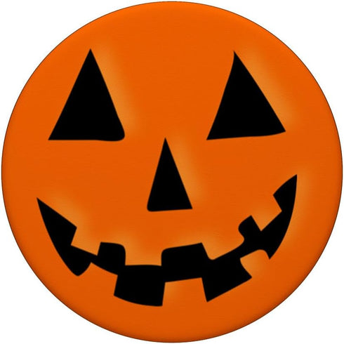 Halloween Jack O Lantern Orange Pumpkin PopSocket Standard PopGrip
