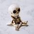 Cute Meditating Skull Dashboard Phone Holder for Car, Car Phone Mount, Skull Car Interior Accessories, Home Office
