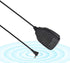 Handheld Speaker Mic, 3.5mm Walkie Talkie Shoulder Microphone with PU Wire for Yaesu, Two-Way Radio