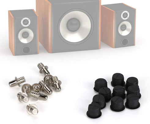 10 Pairs Speaker Snap Fastener Metal Guides, Speaker Fixing Button, Sound Box Mesh Cover Frame, Speaker Body Fasteners