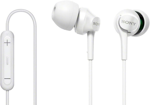 12 pcs (S) Small White Hybrid Replacement Set Earbuds, Eartips for Sony XBA, MDR, DR Series