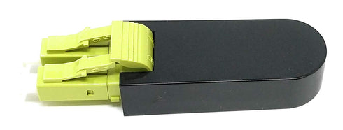 Ultra Spec Cables LC Fiber Optic 100Gb OM5 Multimode 50/125 Loopback Adapter - Lime Green