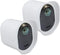 kwmobile 2X Skin for Arlo Ultra/Pro 3/Pro 4, Silicone Security Camera Case Outdoor CCTV Cover - White