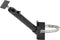 Holicfun Universal Solar Panel Pole Mount for Ring, Eufy, Arlo, Wyze, Reolink Solar Panels, No Drilling Required (Black)