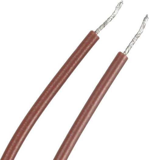 uxcell N.C. Recessed Wired Security Window Door Contact Sensor Alarm Magnetic Reed Switch Brown RC-33 (5pcs)