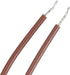 uxcell N.C. Recessed Wired Security Window Door Contact Sensor Alarm Magnetic Reed Switch Brown RC-33 (2pcs)