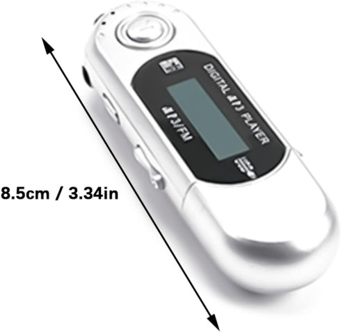 Yunyaobrand MP3 4G/8G Player with Builts in Memory Long Standbys Time and Display Screen Music Player Travel Friendly