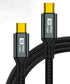 USB-C Cable, 6.6FT, 100W PD Fast Charging, 20Gbps Data Transfer, 8K Video Output, Compatible with iPhone 15, MacBooks,