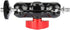 CAMVATE Universal Magic Arm with Dual Ball Heads, 2 Pieces (Red)