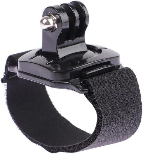 Reflex Camera 360 Rotating Adjustable Wrist Strap Mount Compatible with Go Pro, DJI Action Cameras, Wristband