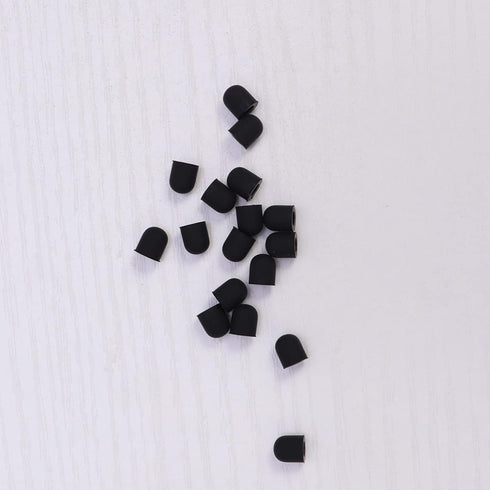 Hemobllo 15pcs Stylus Pen Tip Replacement Rubber Tips for Stylus Touch Pen, Touchscreen Pen, Outer Diameter 6mm, Inner