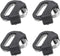 Foto&Tech 4-Piece Stainless Steel Camera Strap Triangle Split Ring Adapter & ABS Cap, Compatible with Fujifilm, Leica,