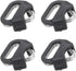 Foto&Tech 4-Piece Stainless Steel Camera Strap Triangle Split Ring Adapter & ABS Cap, Compatible with Fujifilm, Leica,