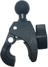 Motorcycle Bicycle Handle Bar Rail Mount - 1 Inch Ball Mount Action Camera for Handlebar Clamp, Black