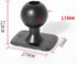 AbeeyGeomarn 6 Pack 27mm 20mm 17mm Universal Ball Head Mount, ABS Plastic Phone Holder Connector, Black, x Base