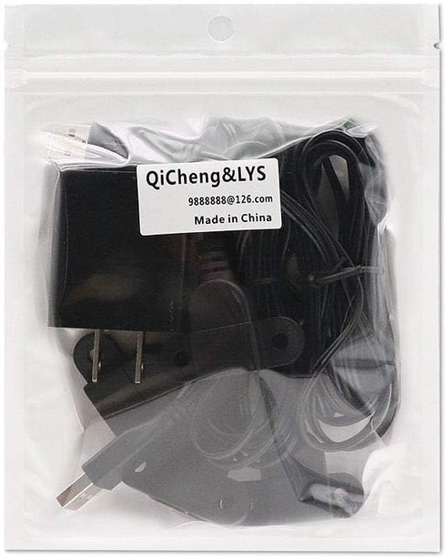 QiCheng&LYS 5ft USB 2.0 Male to Dual Female Charging Extension Cable for Nightstand, Sofa, EV Charging (2 pcs + Adapter)