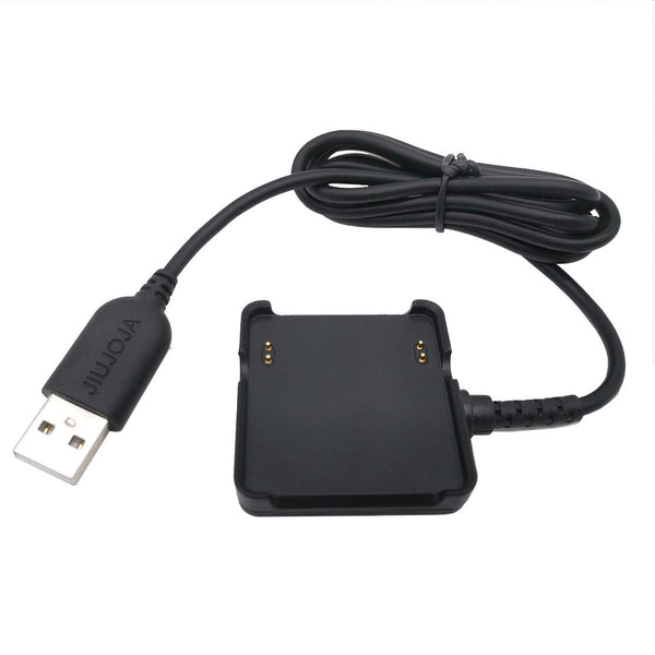 JIUJOJA Charger Compatible with Garmin Vivoactive, Replacement Dock for Synchronous Data GPS Smart Watch