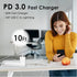 20W MFi Certified USB C Fast Charger with 10FT Type-C to Lightning Cable, compatible with iPhone 14/13/12/11/Xs
