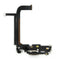 USB Dock Charging Port Flex Cable PCB Board Replacement for Apple iPhone 13 Pro Max (Black)