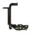 USB Dock Charging Port Flex Cable PCB Board Replacement for Apple iPhone 13 Pro Max (Black)