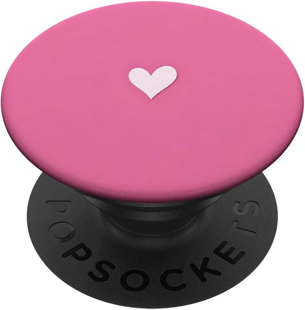 Cute Heart Love Pink PopSockets Standard PopGrip