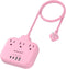 meta-ant Pink Extension Cord with 3 AC Outlets & 4 USB Ports (2