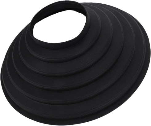 Pomya Portable Folding Lens Shade | AntiReflective Silicone Hood for 70-90mm Lenses,
