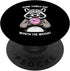 Donut Lover Raccoon Funny Pink Doughnut Sprinkles PopSockets Standard PopGrip