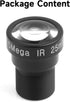 waveshare M12 5MP, 25mm M12 Long Focal Length Lens, Focal Length, Large Aperture, Compatible with Raspberry Pi Camera