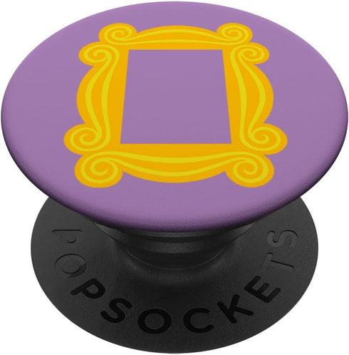 Yellow Peephole Frame Cute Funny Gift PopSockets Standard PopGrip