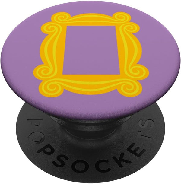 Yellow Peephole Frame Cute Funny Gift PopSockets Standard PopGrip