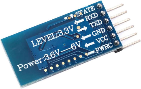 HiLetgo 2pcs JDY-33 Bluetooth Module SPP3.0+BLE4.2 Dual Mode Compatible with HC-05 HC-06 JDY-31 JDY-30 (PIN)