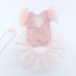 Newborn Photography Outfits Girl, White Lace Romper for Baby Photoshoot, Pearl Lace Rompers for Easter