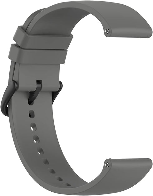22MM Bands for MILOUZ IDW19/ENOMIR IDW19, Colourful Silicone Quick Release Strap Arm Bands for IDW19 Smart Watch.