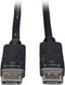 Tripp Lite DisplayPort Cable with Latches, DP to DP, 4K x 2K, 1-ft, Black