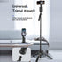 Auto Face Tracking Tripod, 360° Rotation Auto Tracking Phone Holder, No App Required, Adjustable Lens Stable Base for