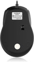 G222 Silent Computer Mouse Wired 2 Pack - Home & Office Optical USB Mouse, 800/1200 DPI Corded