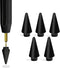 Replacement Pencil Tips for Evach Stylus Pen I706, 5PCS Black